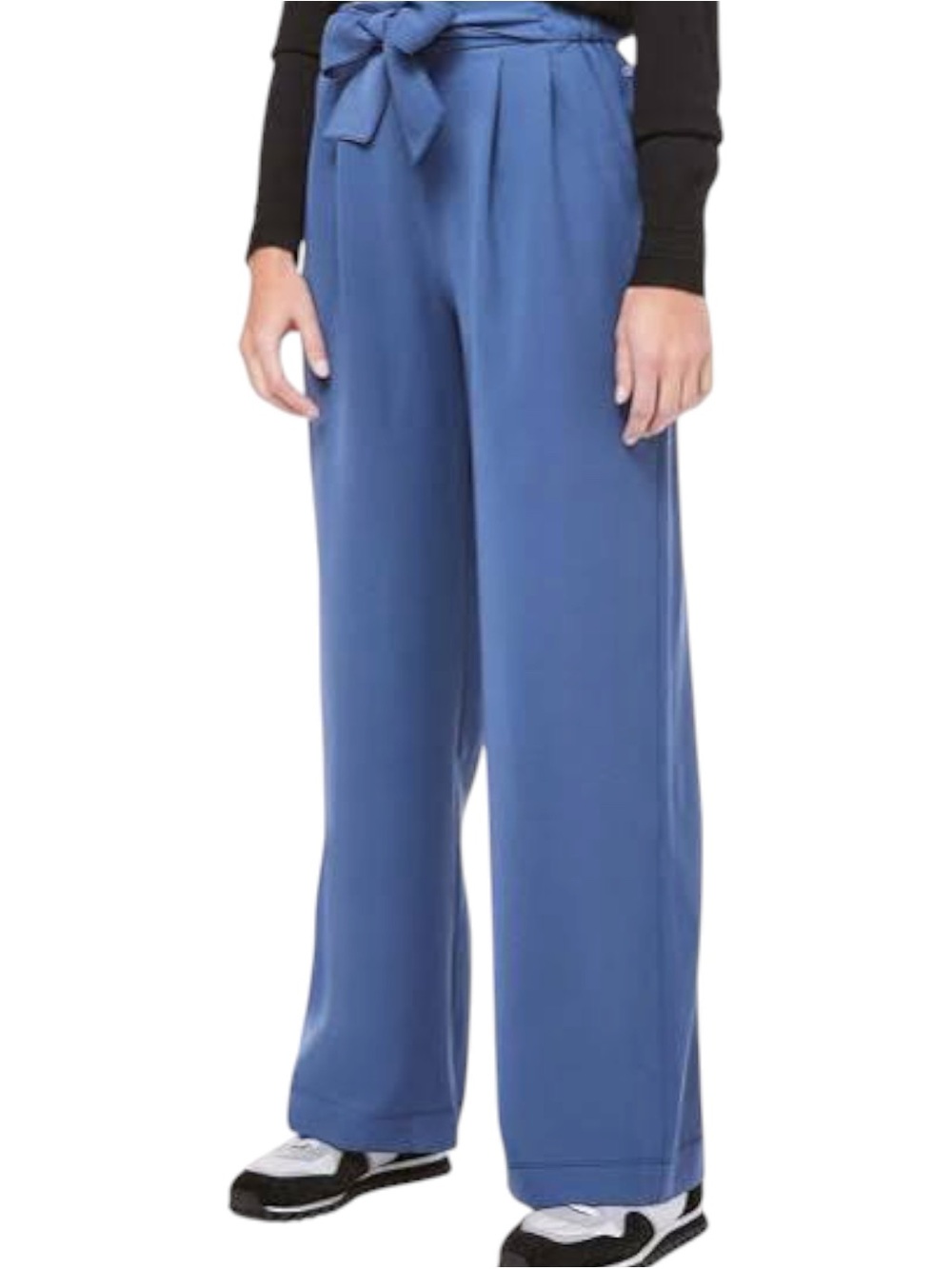 Lululemon Noir Pant High-Rise 30"  *Woven *Gatsby Blue size 6 elastic waist